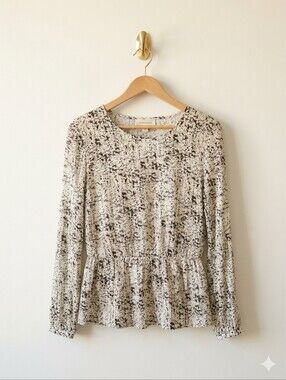 Anthropologie Cloth & Stone Blouse Small NEW